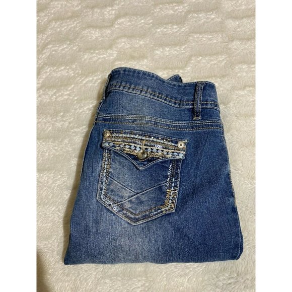 LEI Size 3 womens Taylor Low Rise Skinny  27x30 - Picture 2 of 12